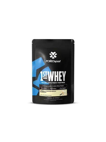 Me:First whey protein od vanilije u pakiranju od 454g
