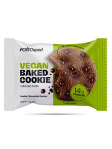 Proseries veganski proteinski kolačić double choco u pakiranju od 75g