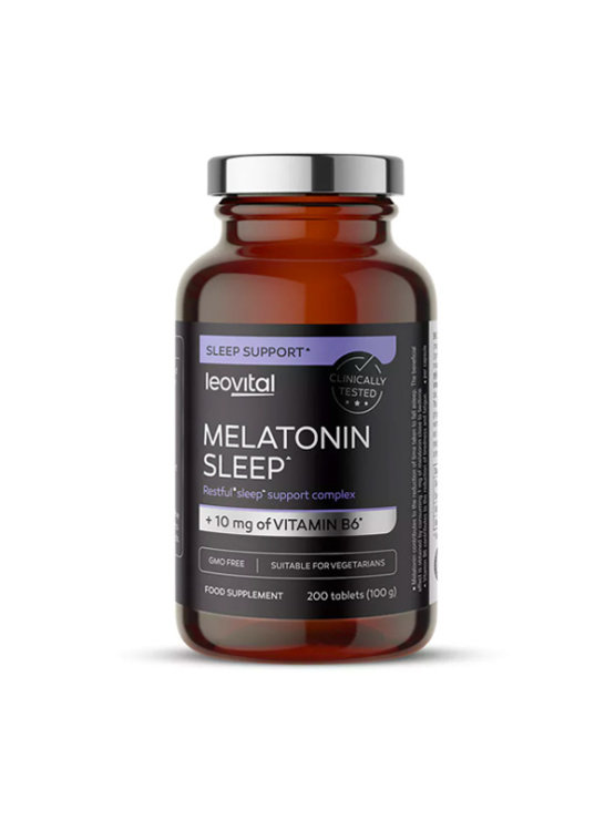 Leovital melatonin sleep 200 kapsula u tamnoj staklenoj ambalaži