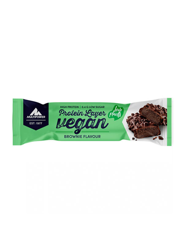 Multipower Vegan Protein Bar, Brownie 55g