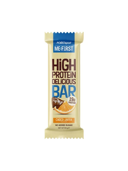 Me: First proteinska čokoladica choco&jaffa u pakiranju od 60g