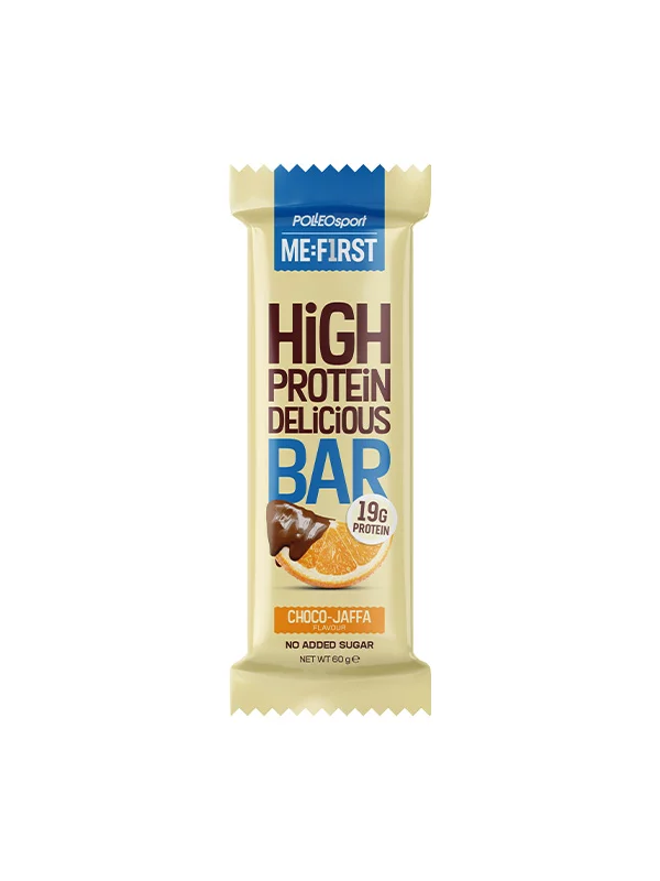 Me: First proteinska čokoladica choco&jaffa u pakiranju od 60g