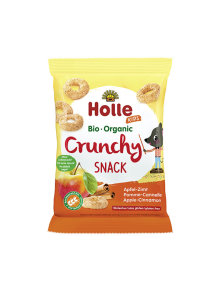 Holle organski hrskavi snack s jabukom i cimetom u pakiranju od 25g