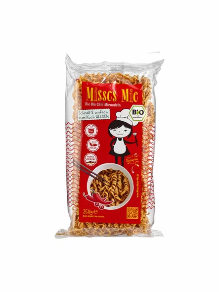 Misses & Mister Mie tjestenina od pšenic chili noodles u prozirnom pakiranju od 250g