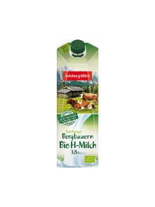 Alpsko trajno mlijeko 3,8% masnoće - Organsko 1000ml Salzburgmilch