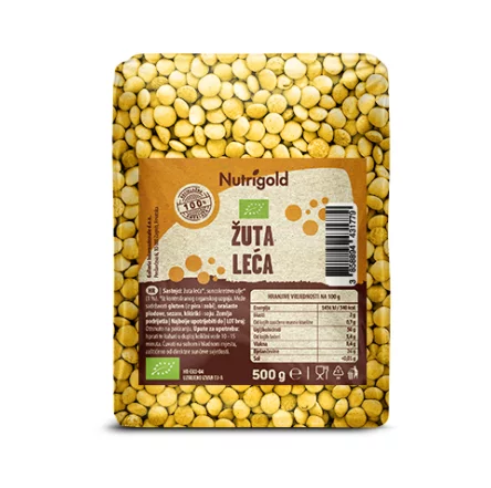 žuta leća