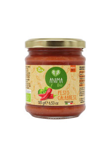 Pasta Natura Organski Pesto Calabrese Bez glutena u staklenoj bočici od 185g