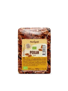 Nutrigold organski pekan orah u prozirnoj ambalaži od 150g