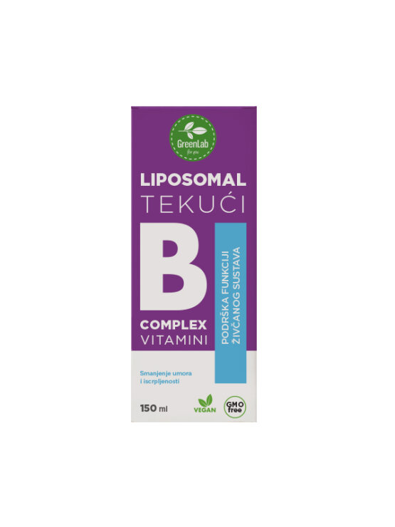 Liposomalni B complex u praktičnom pakiranju od 150 ml Green lab