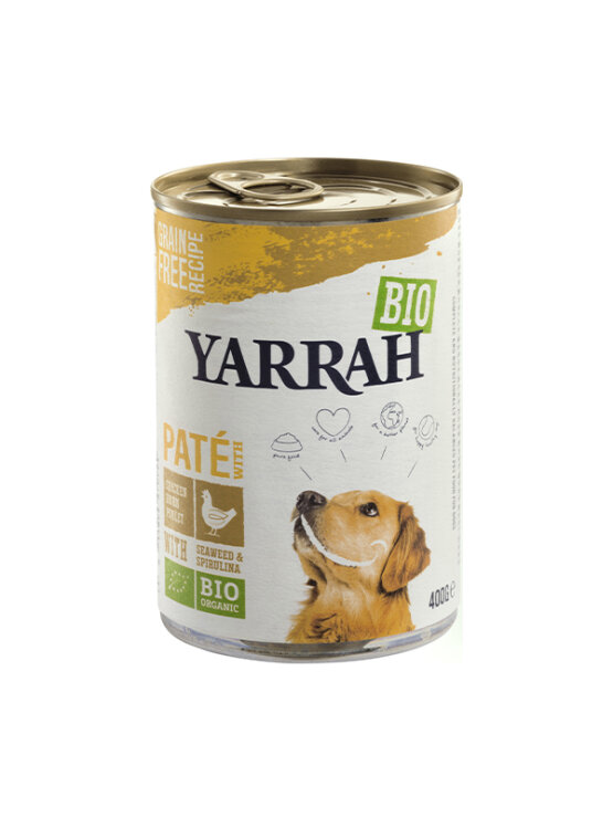 yarrah hrana za pse u žutoj konzervi od 400 grama