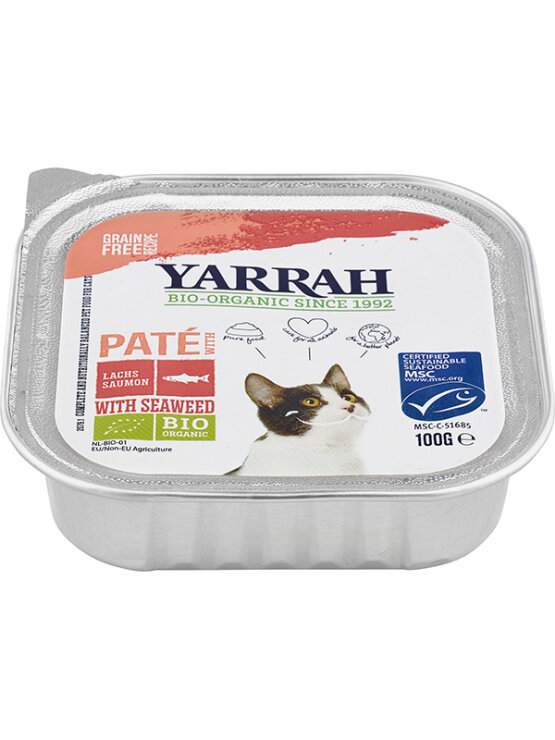 Hrana za mačke Alge & Omega organska u pakiranju od 100g Yarrah