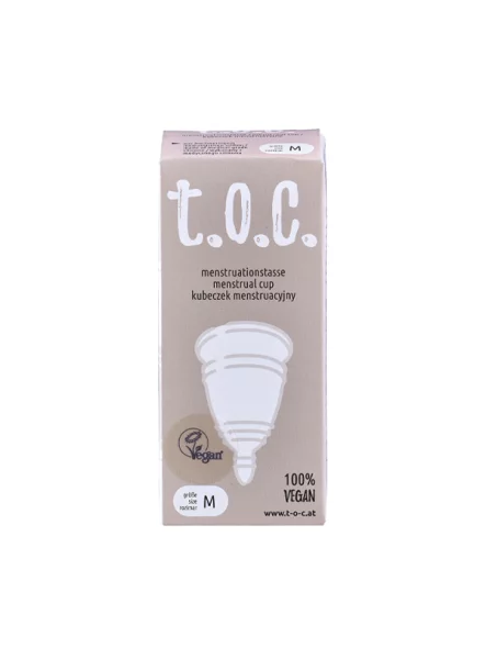 Menstrualna čašica veličine medium brenda t.o.c.
