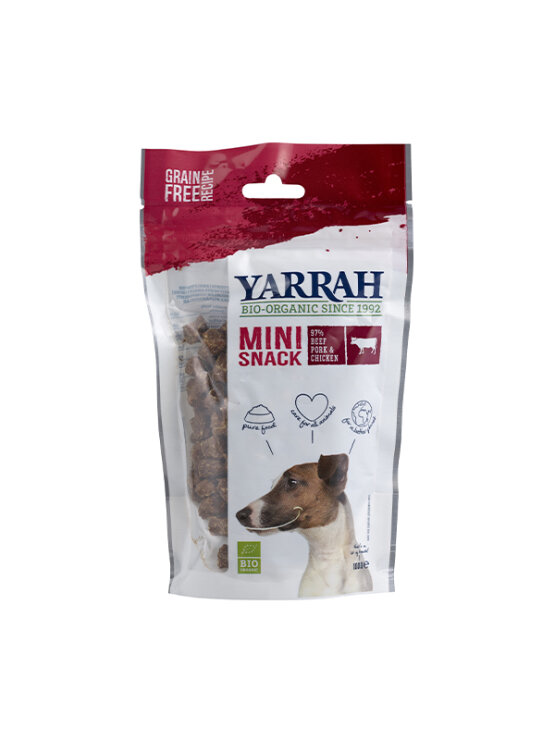 Yarrah poslastice za pse u praktičnom bijelo crvenom pakiranju od 100 grama