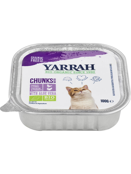 Yarrah organska hrana za mačke u praktičnom pakiranju od 100 grama