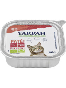 yarrah organska hrana za mačke u crvenom pakiranju od
