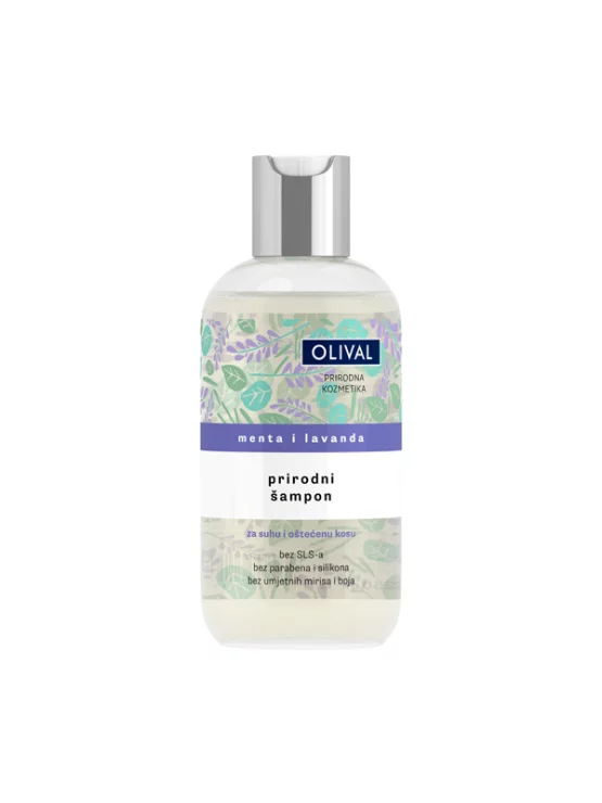 Prirodni šampon za kosu Menta & Lavanda - 250 ml Olival