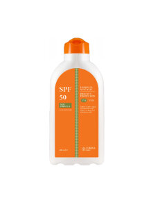Losion za sunčanje SPF 50+ u bijelo-narančastom pakiranju od 200ml Zorina mast