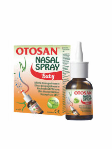 Otosan Baby sprej za nos Bio u bočici s aplikatorom od 30ml