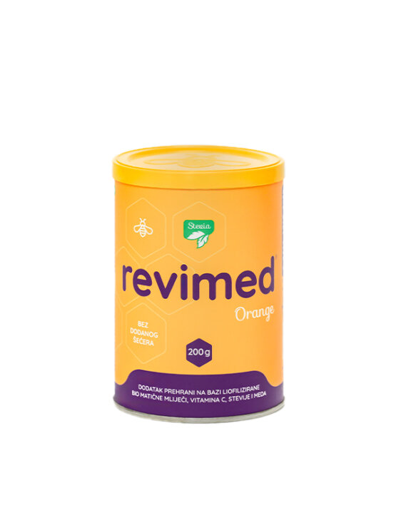 Revimed - Liofilizirana Bio matična mliječ Stevia Orange - 200g