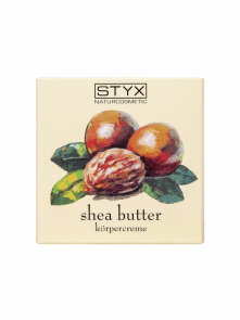 Shea maslac za tijelo u praktičnom i modernom pakiranju svjetlo žute boje od 200 ml Styx Naturcosmetics