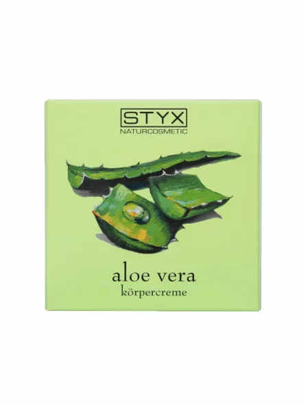 Krema za tijelo Aloe vera dolazi u praktičnom zelenom pakiranju od 200 ml Styx Naturcosmetics