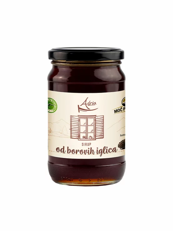 Sirup od borovih iglica u ekološkom praktičnom pakiranju od450g Adria