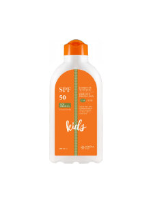 Kids SPF 50+ losion za sunčanje u bijelom neprozirnom pakiranju od 200ml Zorina mast