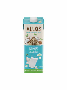 Napitak od kokosa Bez šećera - Organski 1000ml Allos