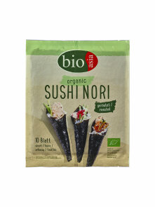 Nori alge za sushi 10 kom - Organske 25g Bioasia