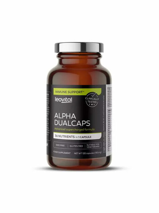 Leovital Alpha dualcaps multivitamini u bočici od 120 kapsula