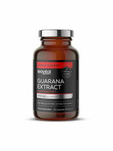 Leovital Guarana ekstrakt  u staklenoj bočici od 90 kapsula
