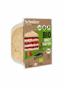 Schnitzer organski Kruh od zobi Bez glutena u oakiranju od185g