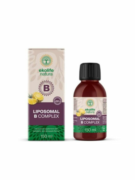 Ekolife Natura Liposomalni B-kompleks u staklenoj bočici od 150ml