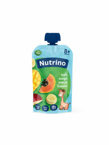 Nutrino Voćni pire - jabuka, mango, papaja i banana u ambalaži od  100g