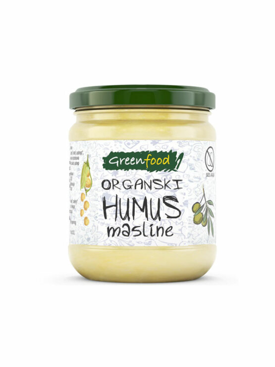 Greenfood Humus s Maslinama - Organski 250g