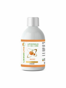 Imuno liposomalni vitamin C, D3, Cink - 250ml Sangreen