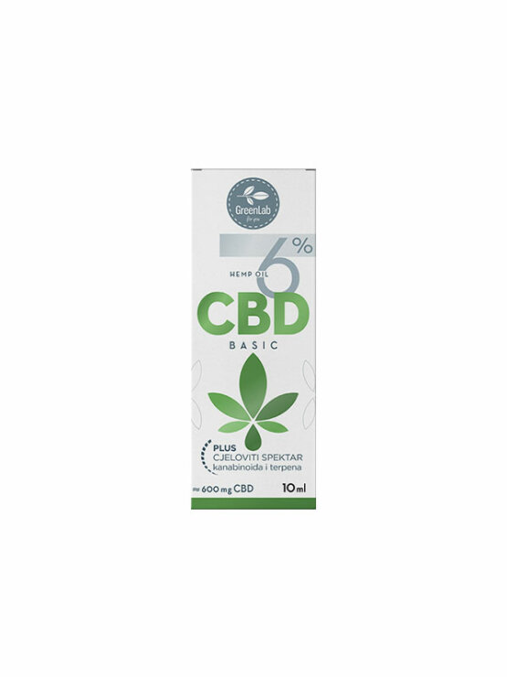 Green lab cbd ulje 6% u pakiranju 10 ml