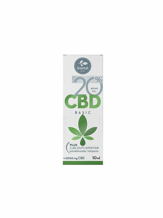 Green lab cbd ulje 20% u pakiranju 10ml