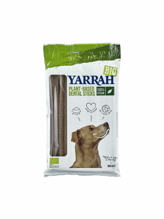 Yarrah organska dopunska hrana za pse Mini poslastice s Povrćem u pakiranju od 180g