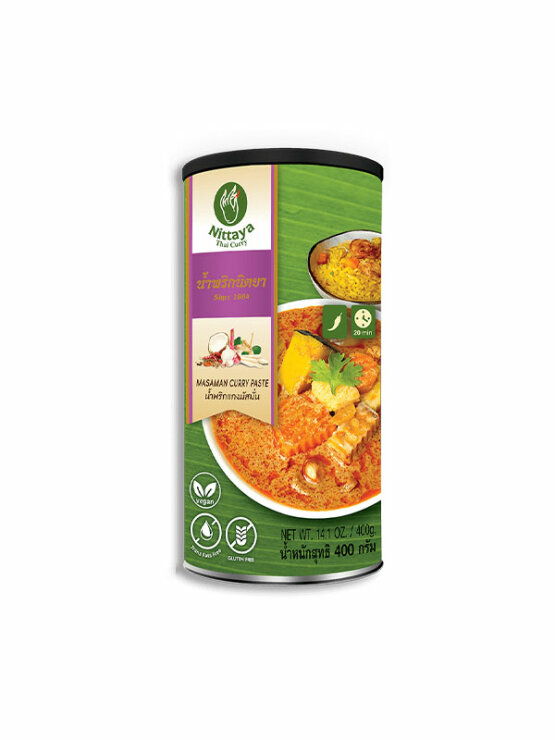 Nittaya Masaman Curry pasta - Bez glutena u pakiranju od  400g