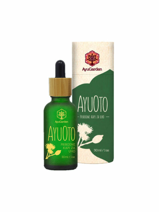 AyuGarden AyuOto prirodne kapi za uho u bočici od 30 ml