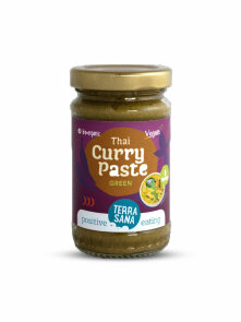 Terrasana Thai zelena Curry pasta - organska u staklenci od 120g
