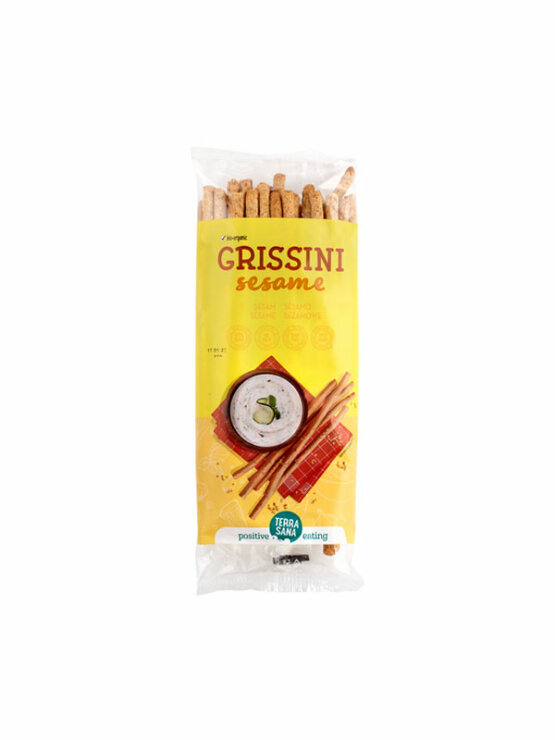 Grissini sa sezamom organski u pakiranju od 125g