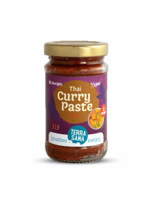 Terrasana Thai crvena Curry pasta - organska u staklenci od 120g