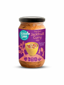 Terrasana Thai crvena Curry pasta s jackruitom Bez glutena - organska u staklenci od350g