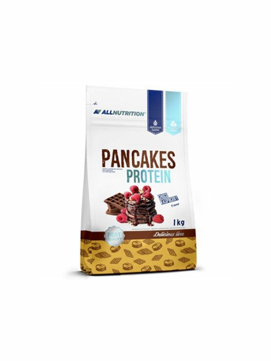 Proteinska smjesa za palačinke 1000g čokolada & malina - All Nutrition