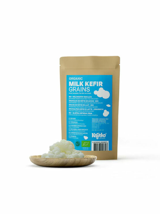 Kefirko kefir zrnca mliječna organska u pakiranju 1g