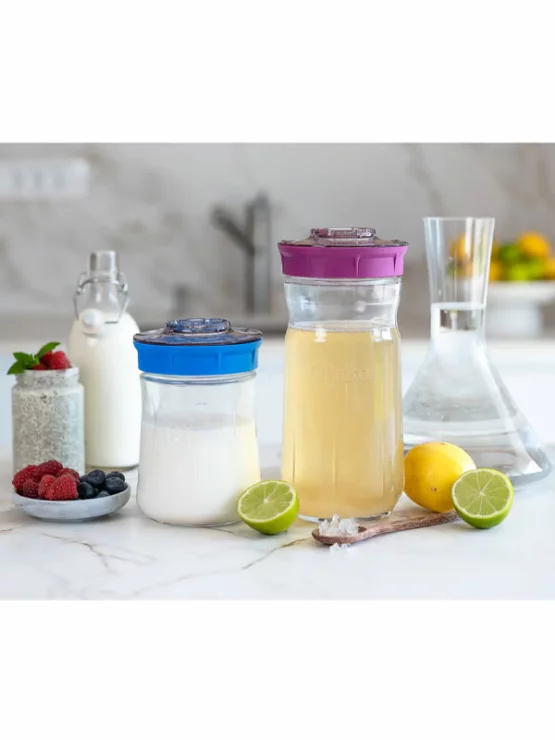 Fermenter set za kefir Rozi - 900ml Kefirko