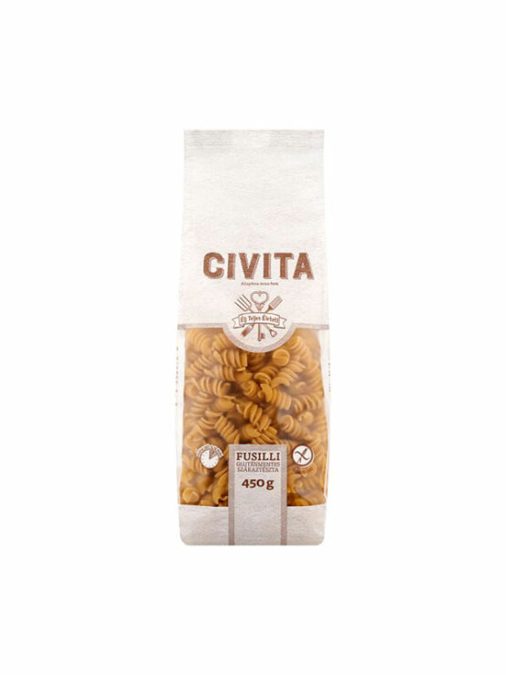 Civita Kukuruzna tjestenina - Fusilli Bez glutena u pakiranju od 450g