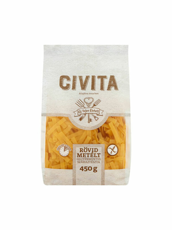 Civita Kukuruzna tjestenina - Rezanci kratki Bez glutena u pakiranju od 450g